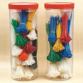 1000PCS Cable Ties Jar/Value Pack Cable Ties